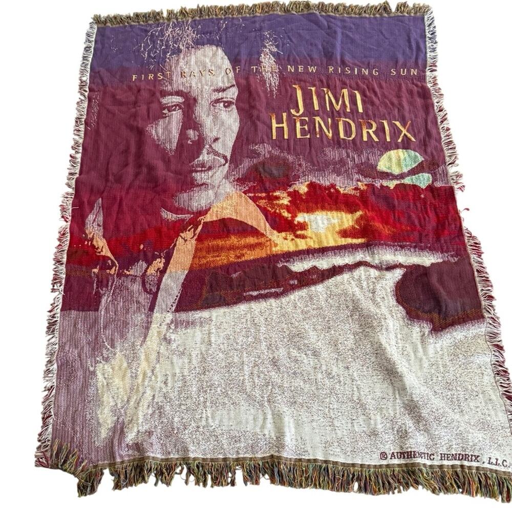 Jimi Hendrix Tapestry Large Blanket Throw
